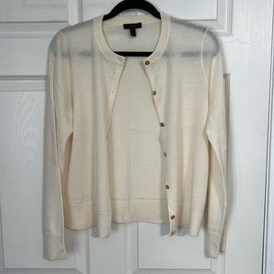 J. Crew Merino Wool Cardigan